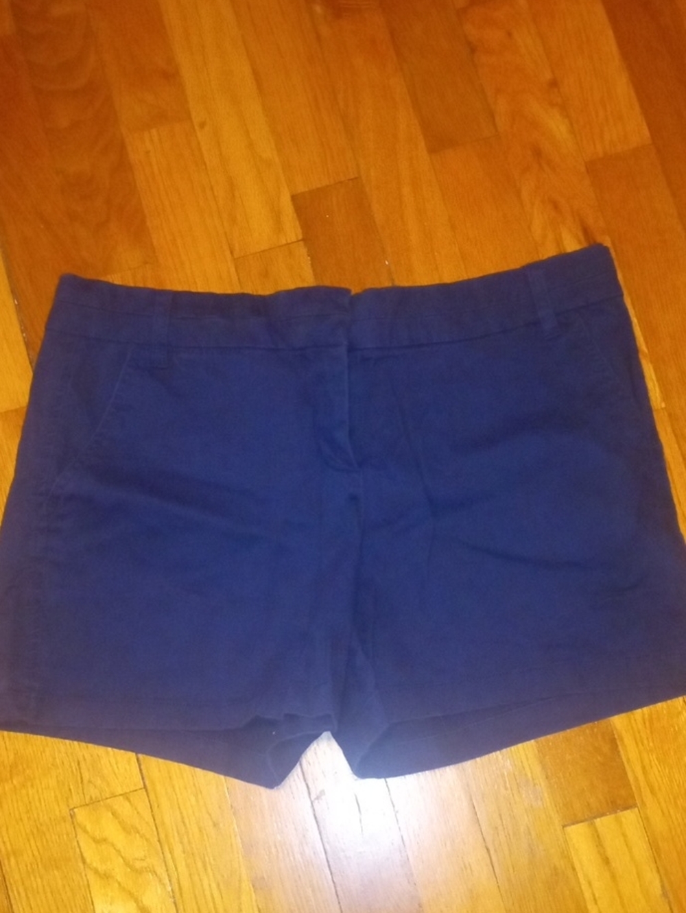 Women's Classic Navy chino shorts 12